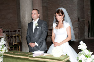 wedding in Rome Diana a Peter