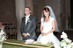 matrimonio a Roma di Diana a Peter