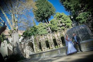 Wedding in Tivoli Villa D'Este