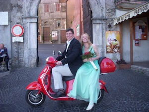 matrimonio Patric e Lucy a Roma