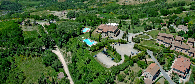 agriturismo in Val d'orcia