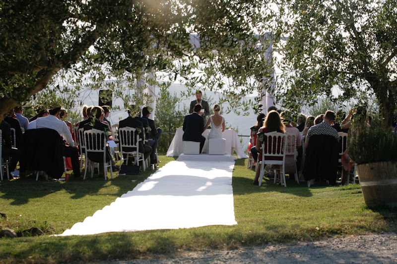 matrimonio civile in Val d'orcia