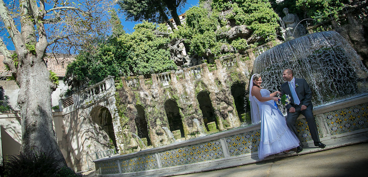 matrimonio a Tivoli Villa D'Este